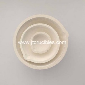 Fused silica Casting dishes jewelry casting crucibles