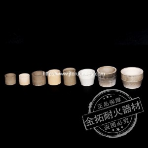 China manufacturer supply magnesia cupel bone ash cupels for cupellation