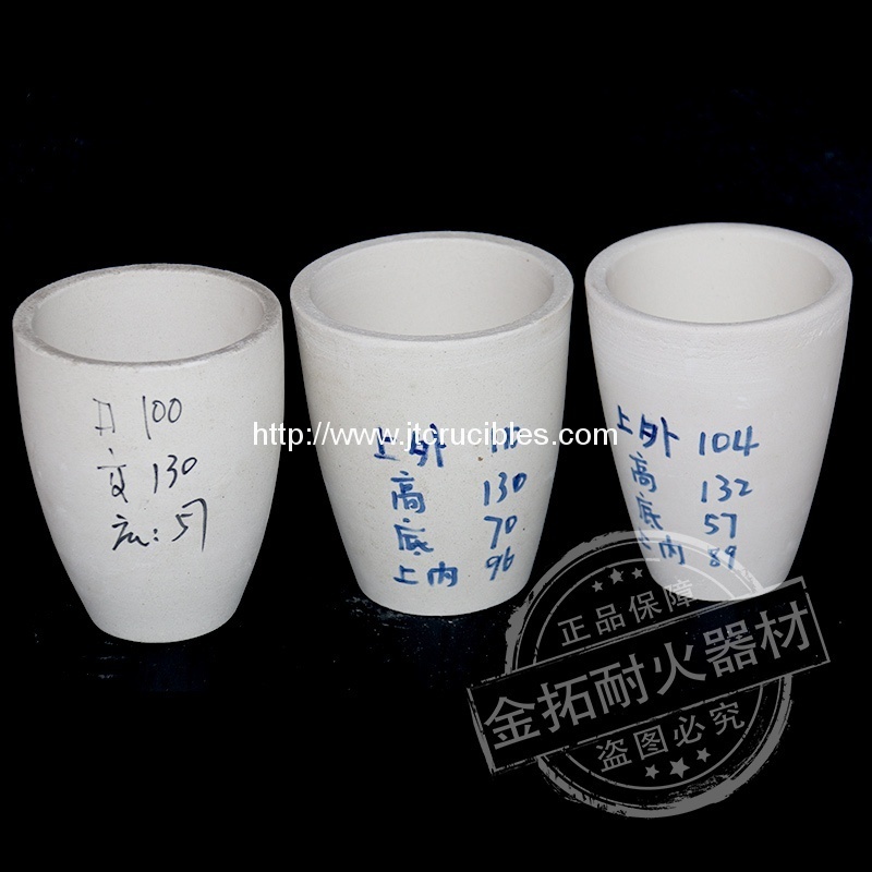 300ml fire assay clay crucibles for laboratory
