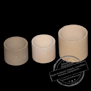 Refractory Material Good Quality Clay Cupel for Mining Industry