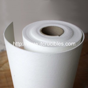 Aluminum silicate ceramic fiber paper